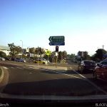 Turning left anytime with care when driving